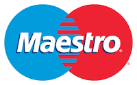 Das Maestro Zahlungsmethode Logo ist zu sehen